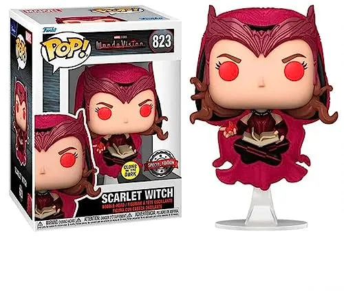 Funko Colecionável WandaVision Scarlet Witch Edição Especial