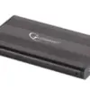 Gembird EE2-U2S-5 Caixa para Disco Rígido 2,5″ Preto