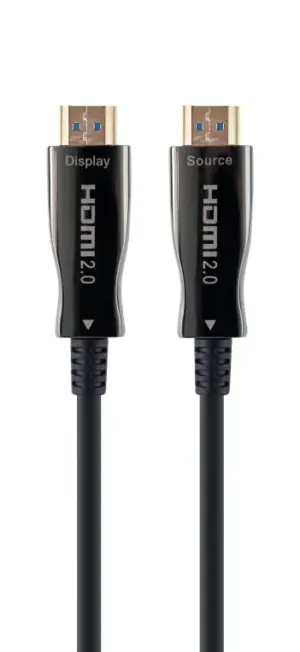 Gembird HDMI D-A 20m Active Optical Cable Preto