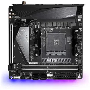 Gigabyte B550I Aorus Pro AX Motherboard Preto DDR4 PCIe 4.0 WiFi 6E