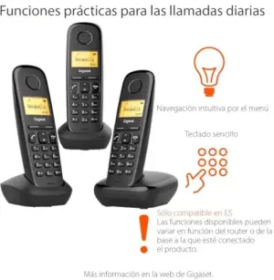 Gigaset A170 Trio Black