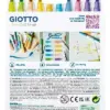 Giotto Canetas de Feltro Pastel Ponta De Pincel 10 Unidades