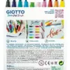 Giotto Marcadores Turbo Soft Brush Pen Cores Intensass