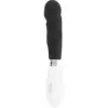 Glossy Vibrador Paul Ergonômico Silicone Preto
