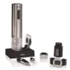 Haeger Saca-Rolhas Elétrico Lucca Inox Silver