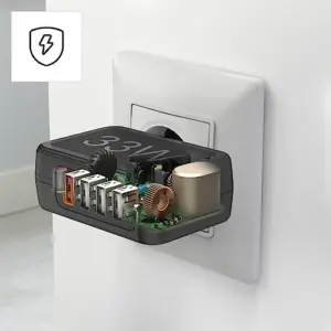 Hama 00201629 33W Carregador Rápido Preto