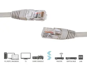 Hama RG45 Cat 5e Utp 3m