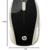 HP 200 Wireless Mouse Silk Gold 1000 DPI RF Wireless Preto