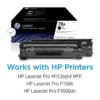 HP 78A Black Toner Cartridges 2,100 pages