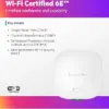 HP Aruba AP32 WiFi 6E Access Point 2×2
