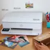HP Envy 6120e Multifunções Impressora Colorida em Branco