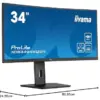 iiyama XCB3494WQSN-B5 34” UWQHD Curvo