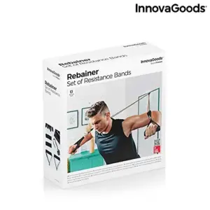 InnovaGoods Conjunto de Faixas de Resistência 5 Unissexo com Acessórios