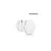 InnovaGoods Conjunto de Painéis LED Hexagonais Luminosidade Branca
