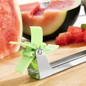 InnovaGoods Cortador de Melancia Inox Verde