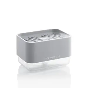 InnovaGoods Dispensador de Sabão 2 em 1 Compacto Cinza
