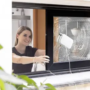 InnovaGoods Limpa Vidros Magnético Klinduo Branco
