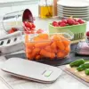 InnovaGoods Recipiente para Conservar Alimentos Fibra de Silicone Verde