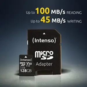 Intenso 3433491 128GB microSDXC UHS-I Class 10 U3 V30