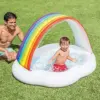 Intex Piscina de Arco-íris Inflável Vinil 142x119x84 cm