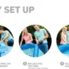 Intex Piscina Easy Set 244×61 cm