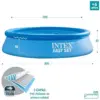 Intex Piscina Insuflável Circular Easy Set 305×61 cm