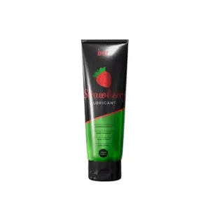 Intt Lubrificante 100ml Morango Base Água