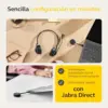 Jabra Engage 55 auscultador com microfone preto 83 g
