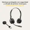 Jabra Engage 55 auscultador com microfone preto 83 g