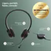 Jabra Evolve 30 II Stereo MS USB-C auscultador com microfone preto