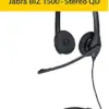 Jabra Netcom BIZ 1500 Duo QD Preto