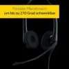 Jabra Netcom BIZ 1500 Duo QD Preto
