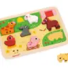 Janod Puzzle Robusto Quinta 18M+ Quebra-Cabeça Animais da Fazenda