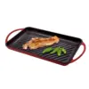 Jata Frigideira Grill Ferro Fundido Esmaltado 33×21,5cm
