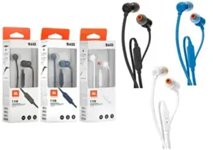 JBL T110 Auriculares Com Fio 3.5mm Azul
