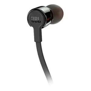 JBL T210 Auriculares Cabo Plano Preto