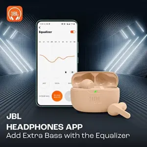 JBL Wave Beam Auriculares Bluetooth TWS Bege