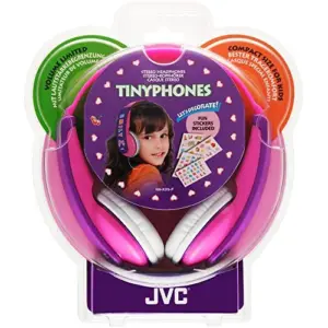 JVC KD5 Pink Auscultador de Diadema Abertos com Conector de 3,5 mm