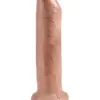 King Cock Dildo Realista 6″ Uncut Cock Mulato