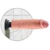 King Cock Dildo Realístico 27 cm Carne Vibrante
