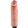 King Cock Dildo Realístico 27 cm Carne Vibrante