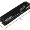 Kingston KC3000 2TB NVMe PCIe 4.0 M.2 2280