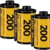 Kodak Gold 200 Pack 3x resistente alta qualidade