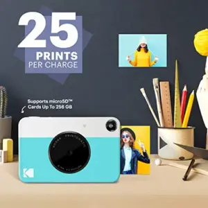 Kodak Printomatic 5MP Lente Grande Angular Azul Fotografia Instantânea