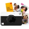 Kodak Printomatic Sensor 5MP Grande Angular Preto Fotos Instantâneas
