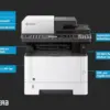 Kyocera ECOSYS M2135DN Impressora Multifuncional Laser Monocromática Wifi