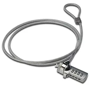 L-Link LL-NOTEBOOK-LOCK Cabo Anti-Roubo com Combinação de 4 Dígitos