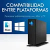 LaCie d2 Professional 4TB USB-C Preto