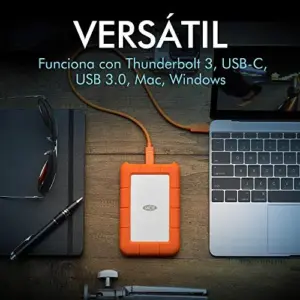 LaCie Rugged 5TB USB-C Cinza