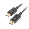 Lanberg Cabo Displayport 1m Conector banhado a ouro